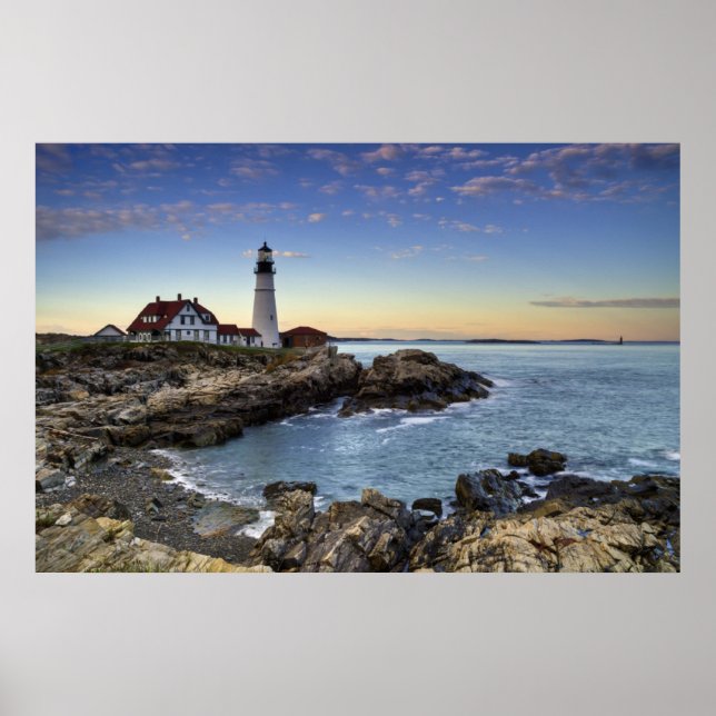 Portland Head Lighthouse Poster (Front)
