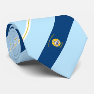 Portland (Maine) city flag Neck Tie
