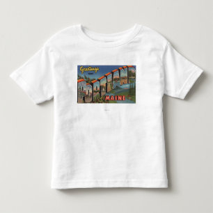 Portland, Maine (River Scene) Toddler T-shirt