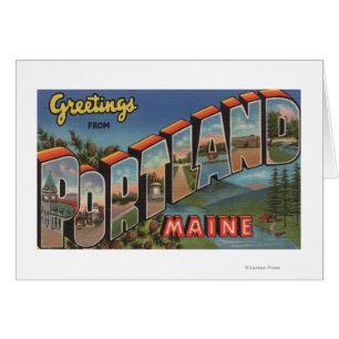 Portland (Maine) (Scène fluviale)