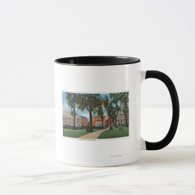Portland, MaineScenic View from Lincoln Park Mug (Right)