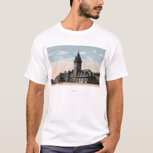 Portland, MaineUnion Station Railroad View T-Shirt