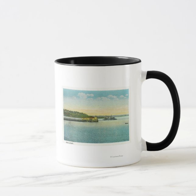 Portland, MaineView of the Bug Lighthouse Mug (Right)