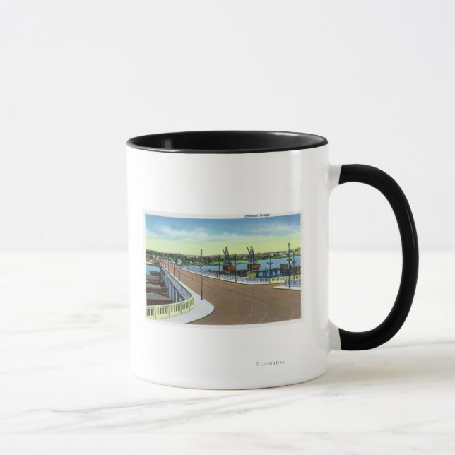 Portland, MaineView of the Portland Bridge Mug (Right)