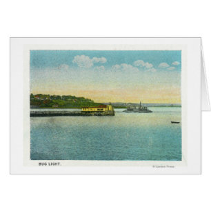 Portland, MaineVue du phare de Bug