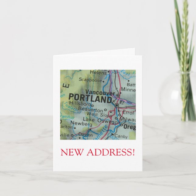 Portland  New Address announcement (Front)