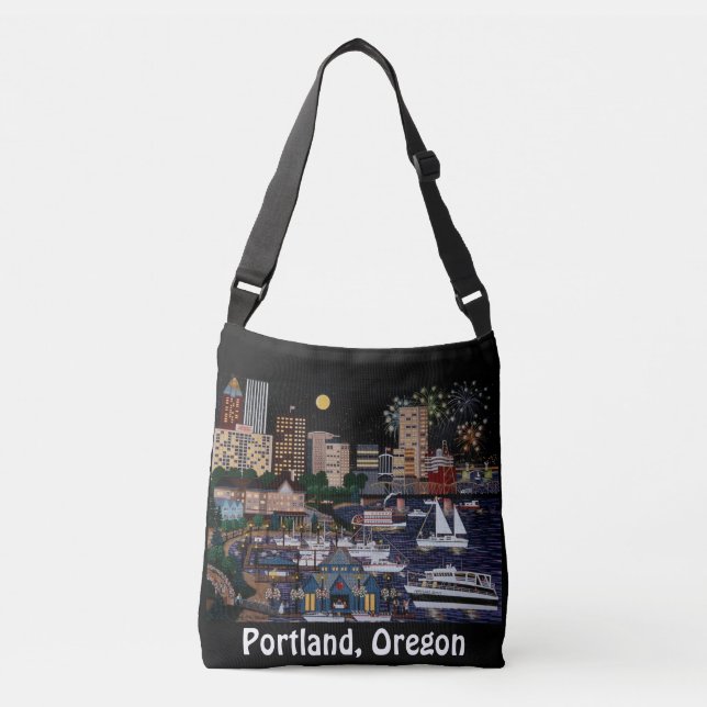 Portland @ Night Tote Bag (Front)