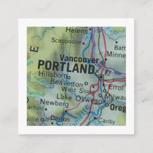 Portland Nous avons déplacé une nouvelle carte d'a