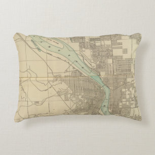 Portland, Or Decorative Pillow