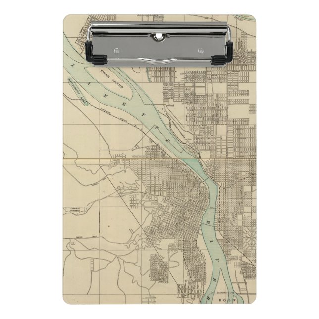 Portland, Or Mini Clipboard (Front)