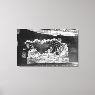 Portland, OR Parade Float Pearls of the Pacific Canvas Print