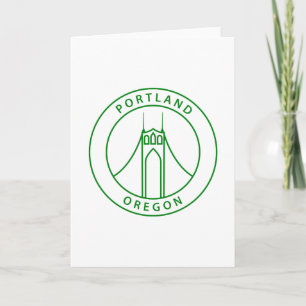 Portland Oregon Design Card