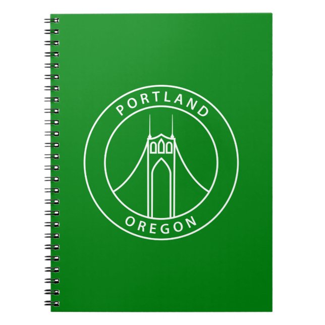 Portland Oregon Design Notebook (Front)