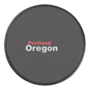 Portland, Oregon Hockey Puck