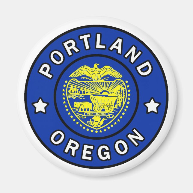 Portland Oregon Magnet (Front)
