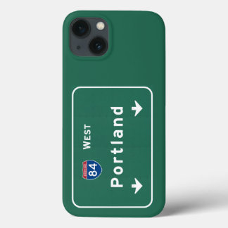 Portland Oregon or Interstate Highway Freeway : iPhone 13 Case