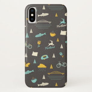 Portland, Oregon Pattern Case-Mate iPhone Case