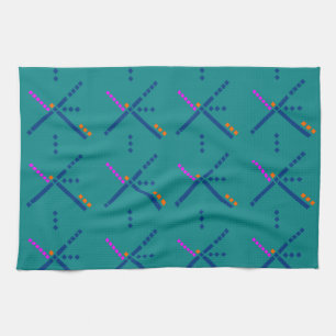 Portland Oregon PDX Airport Carpet Kitchen Towel