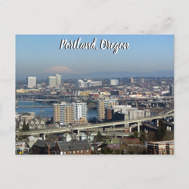 Portland, Oregon Postcard (Front)