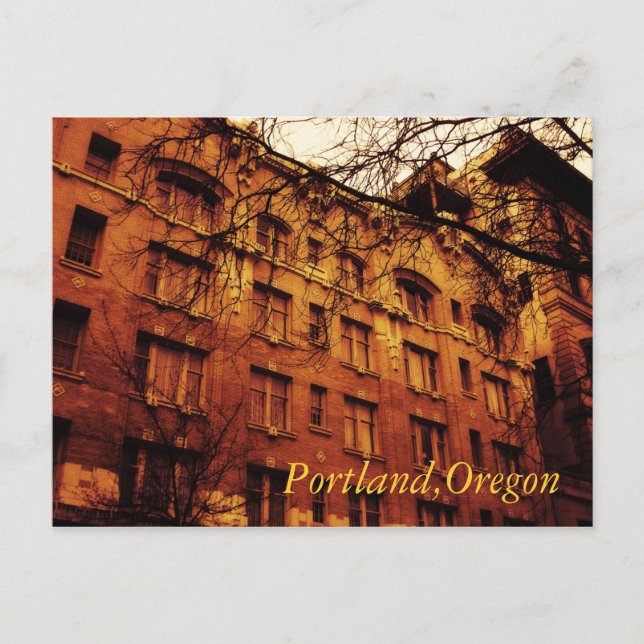 'Portland,Oregon' Postcard (Front)