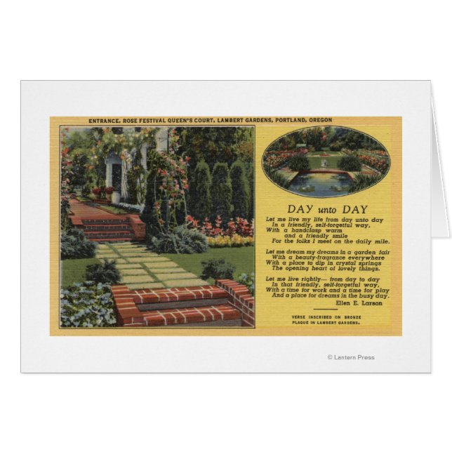 Portland, Oregon - Rose Festival Queens Court (Front Horizontal)