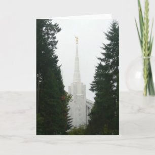 PORTLAND OREGON TEMPLE - Blank Note Card