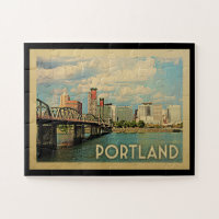 Portland Oregon Vintage Travel
