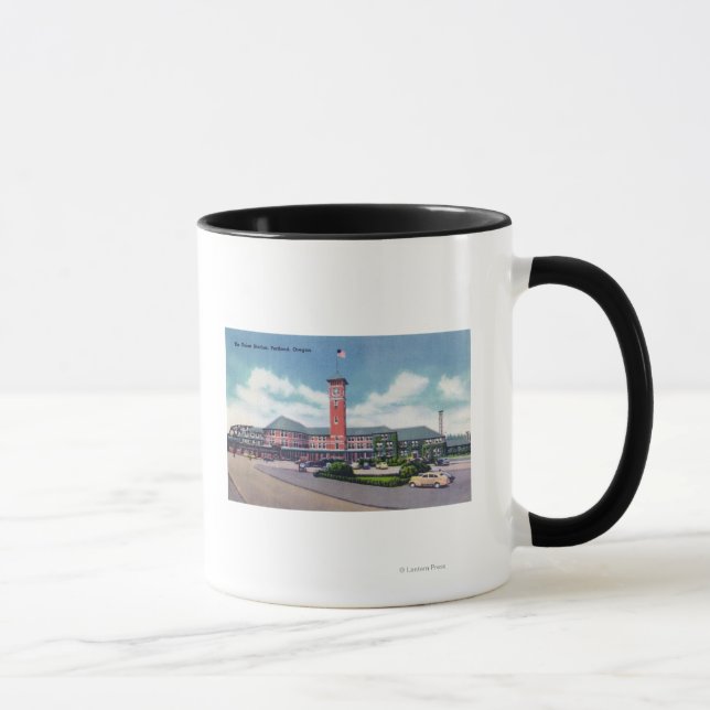Portland, OregonExterior View of Union Station Mug (Right)