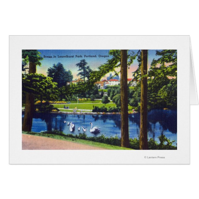 Portland, OregonLaurelhurst Park Scene (Devant horizontal)