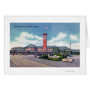 Portland, OregonVue extérieure de la gare Union