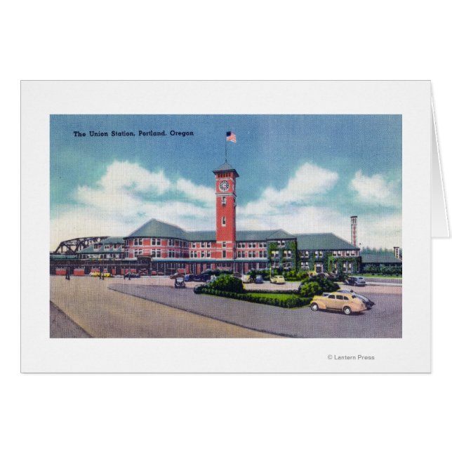 Portland, OregonVue extérieure de la gare Union (Devant horizontal)
