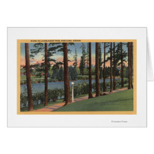 Portland, ORScene dans Laurelhurst Park