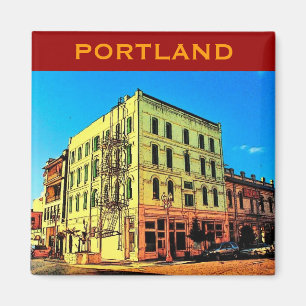 Portland Pearl District Magnet