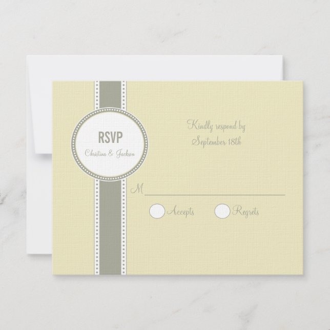 Portland Response Card:  Vanilla (Front)