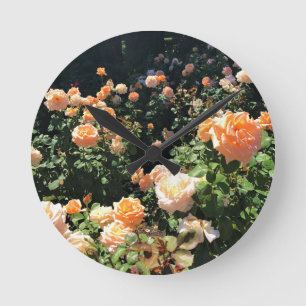 Portland Rose Garden Round Clock