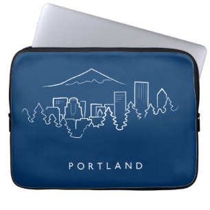 Portland Skyline Laptop Sleeve