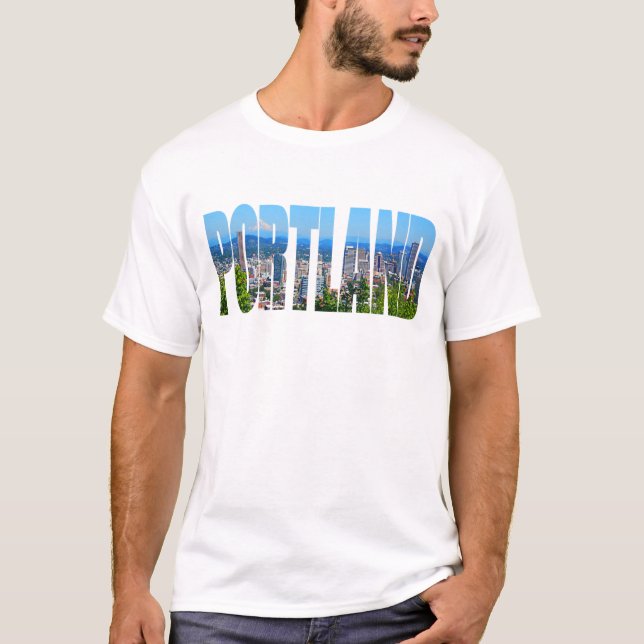 Portland Skyline T-shirt (Front)