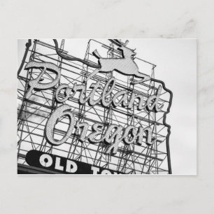 Portland Stag Postcard