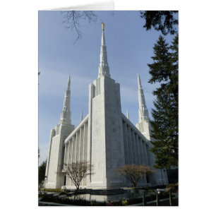 Portland Temple - Blank Card