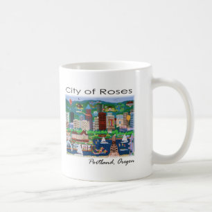 Portland~ The City of Roses Coffee Mug