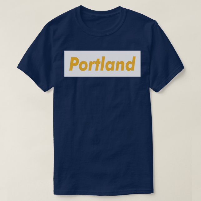 Portland Viande Brown TShirt 1 (Design devant)