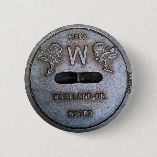 Portland Water Cover Pin (Front)