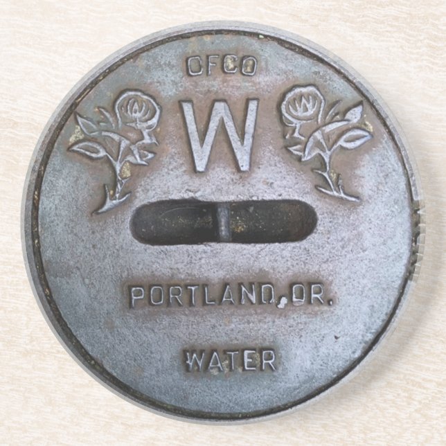 Portland Water Hatch Coasters (Front)