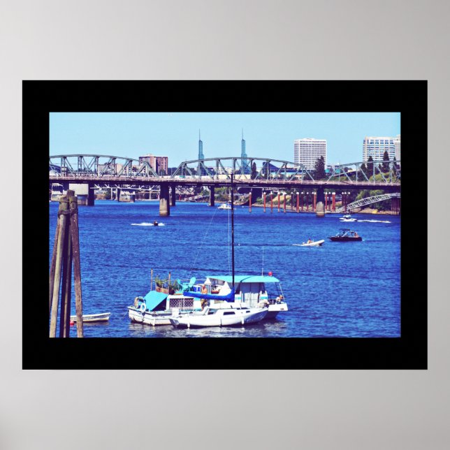 Portland Waterfront Poster (Front)