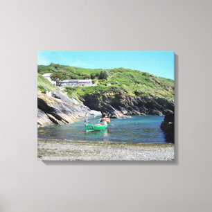 Portloe Cornwall England Canvas Print