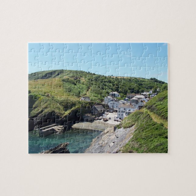 Portloe Cornwall England Jigsaw Puzzle (Horizontal)