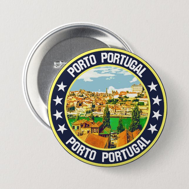 Porto                                              3 inch round button (Front & Back)