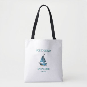 Porto Cervo Sailing Club Luxury Tote Bag