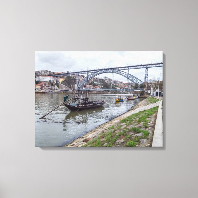 Porto Dom Luis I Pont vue toile (Recto)