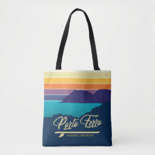 Porto Ferro - Vintage Beach Tote Bag
